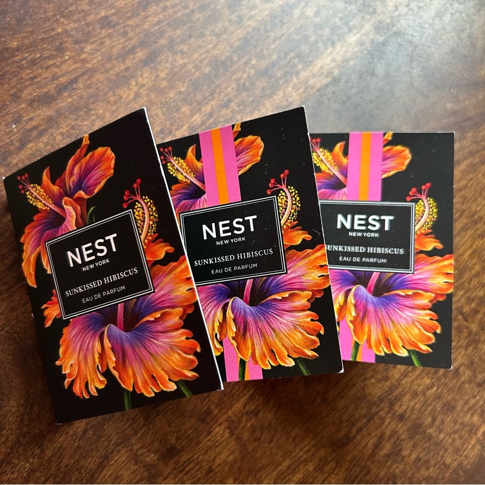 New NEST New York Fragrances Sunkissed Hibiscus Eau de Parfum 3 Samples